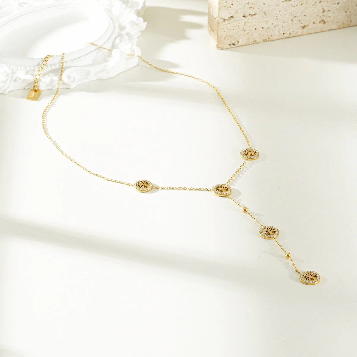 Collier Sautoir Doré – Image 3