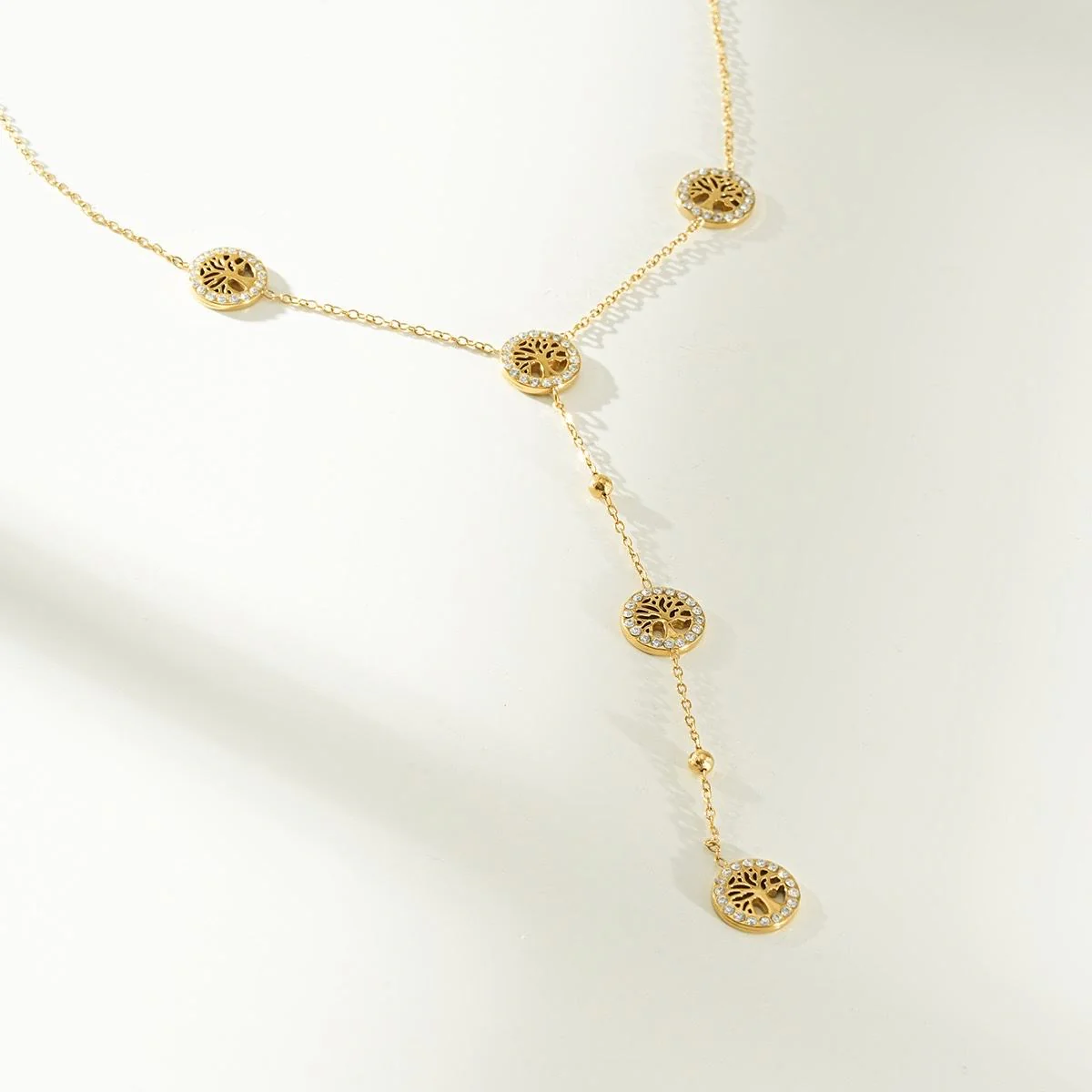 Collier Sautoir Doré – Image 2