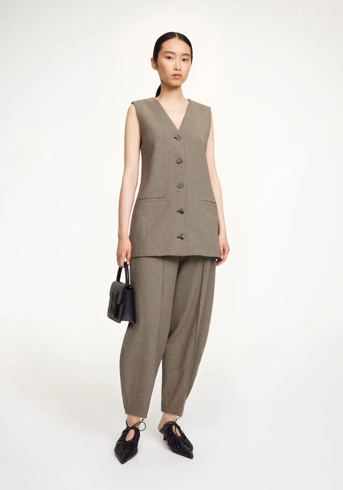 Gilet Sans Manche Francine Beige – Image 2