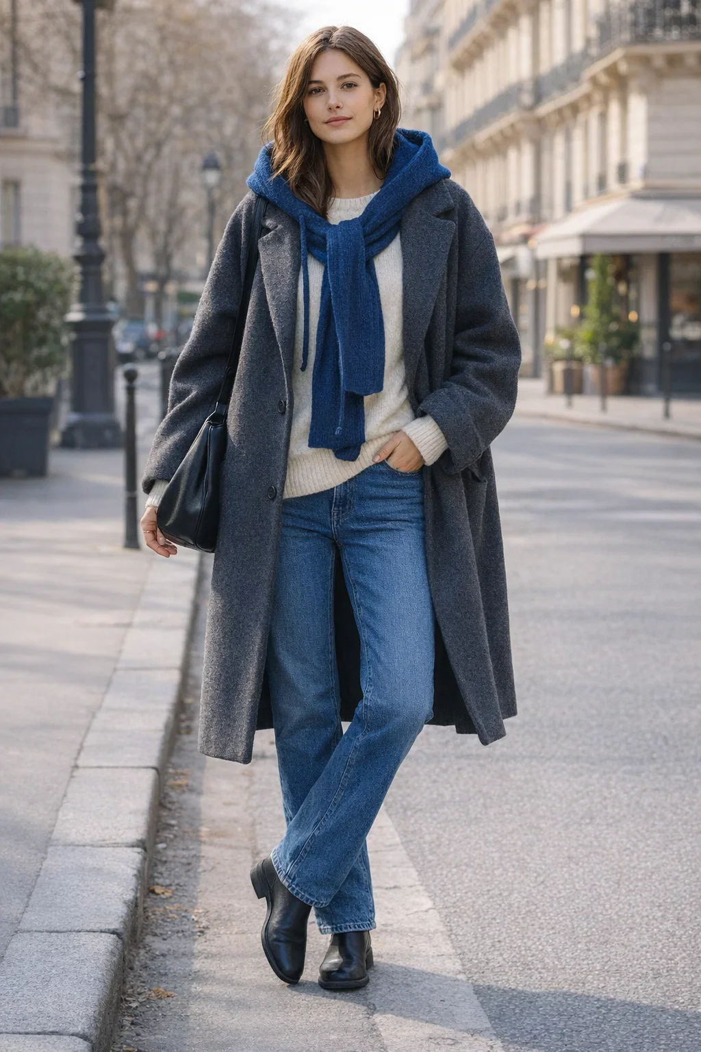 Capuche Écharpe Douce – Image 3