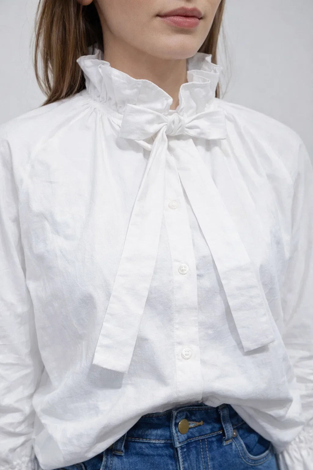 Chemise Blanche Lavallière – Image 3