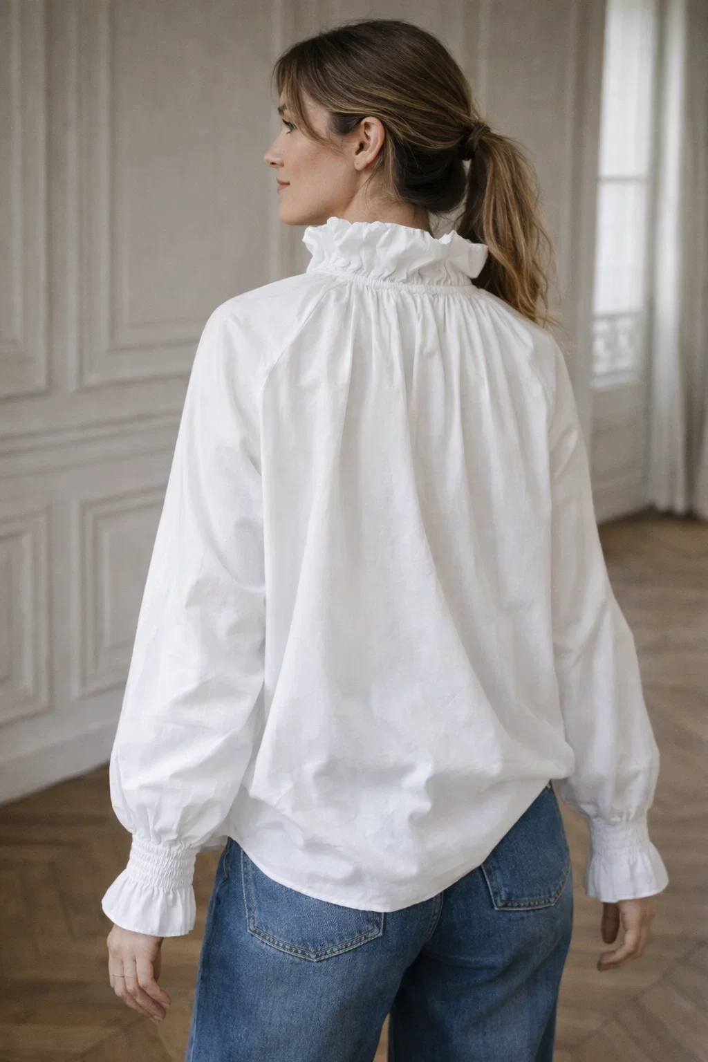 Chemise Blanche Lavallière – Image 4