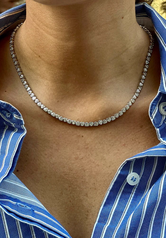 Collier Kory Plaqué Argent – Image 2