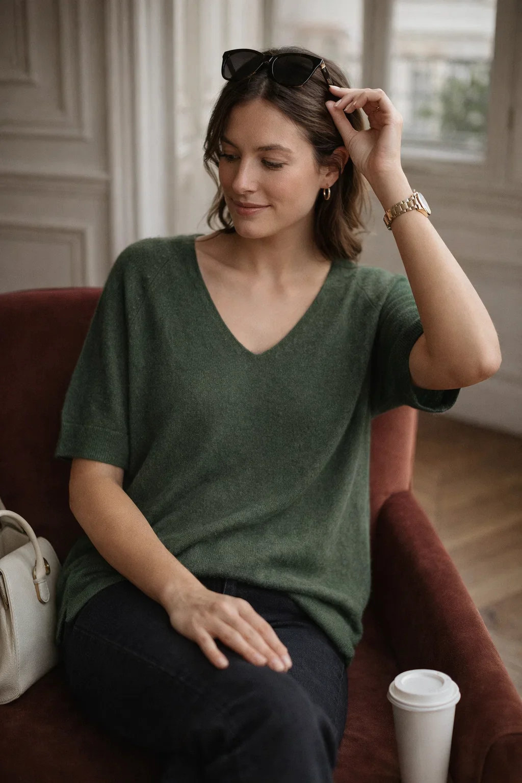 Pull Col V Romy – Image 2