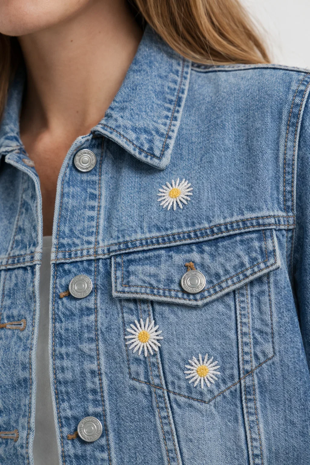 Veste Denim Printemps – Image 3